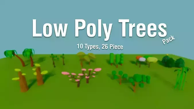 Tree Pack Blender Nodes and Texture Bake