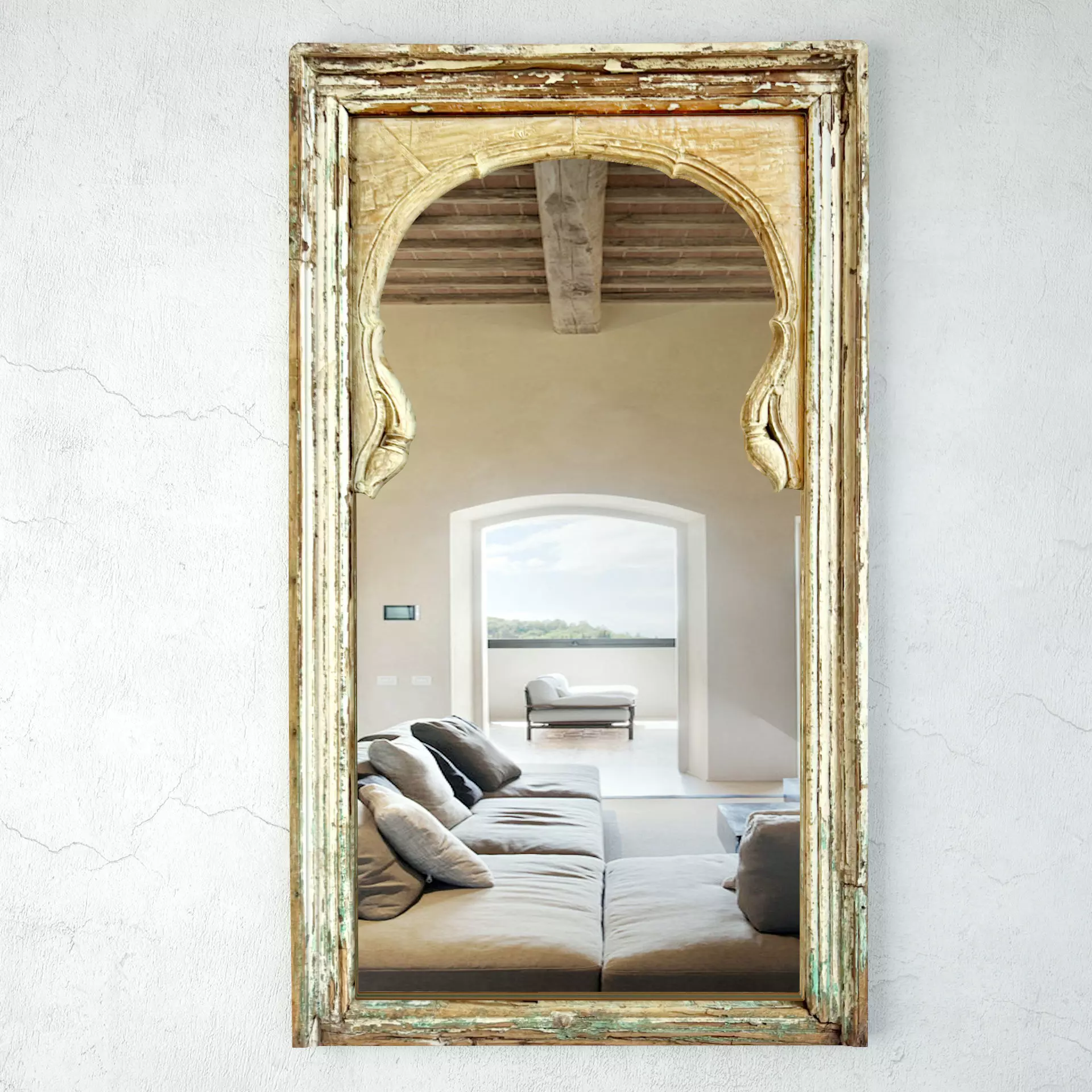 Vintage Raja Mirror 3D model