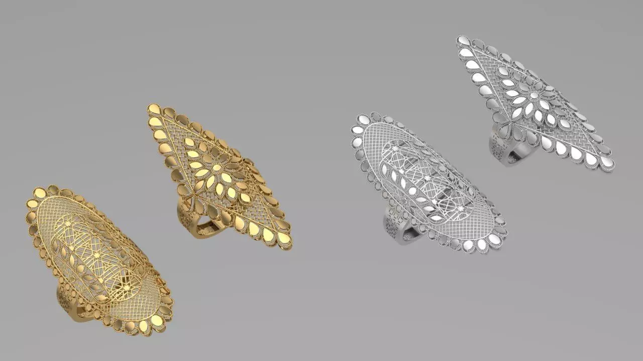 Mega fusion rings 3D print model_0