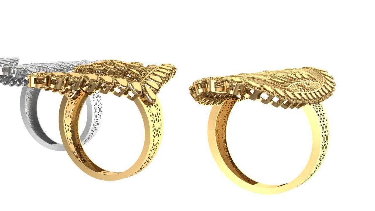 Mega fusion rings 3D print model_3