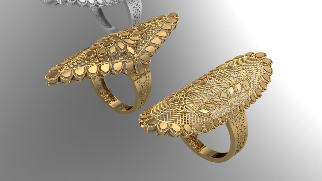 Mega fusion rings 3D print model_2