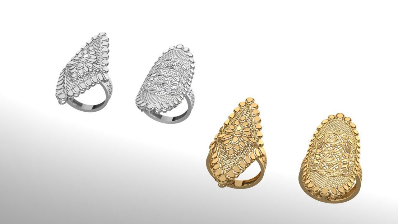 Mega fusion rings 3D print model_1