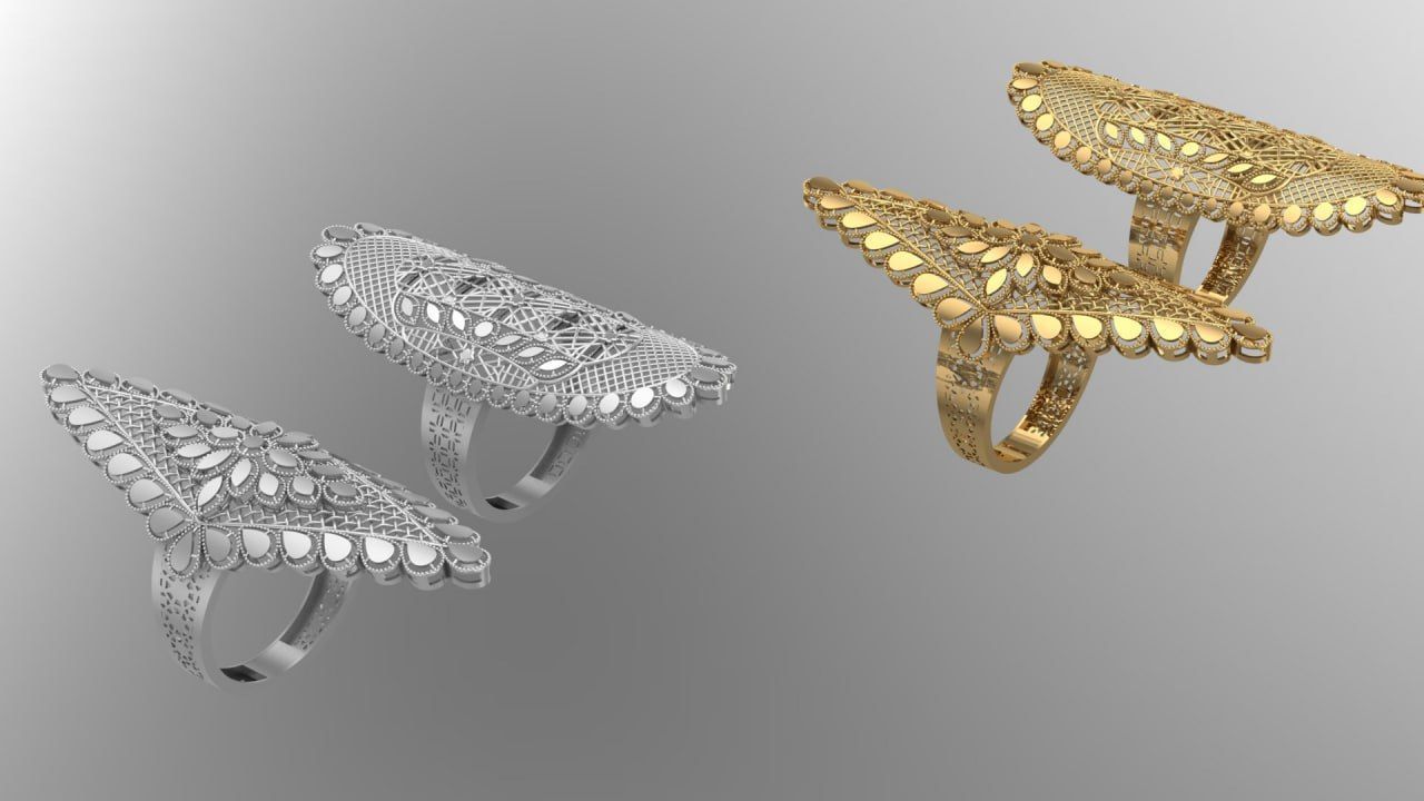 Mega fusion rings 3D print model_4