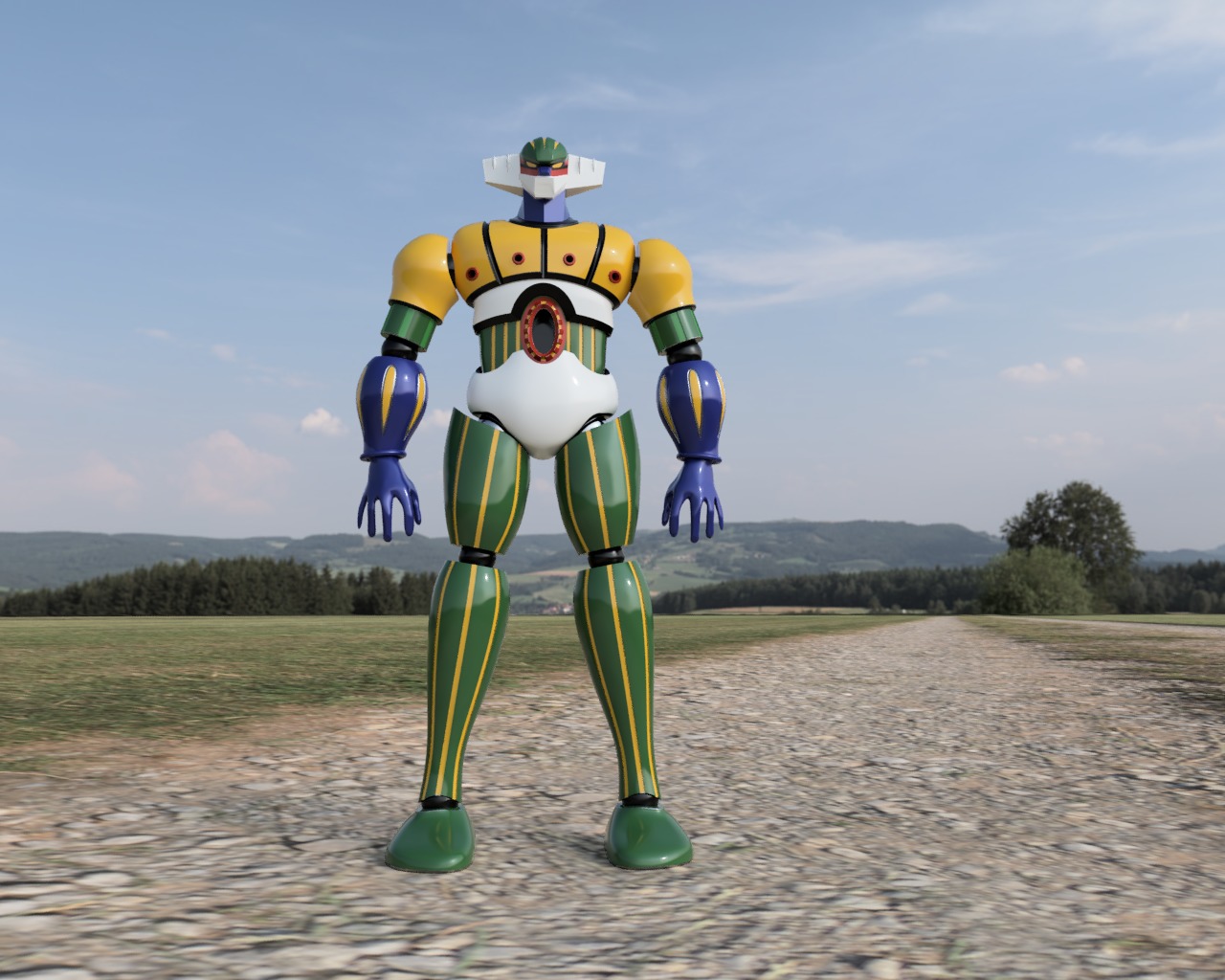 JEEG ROBOT 3D print model_8