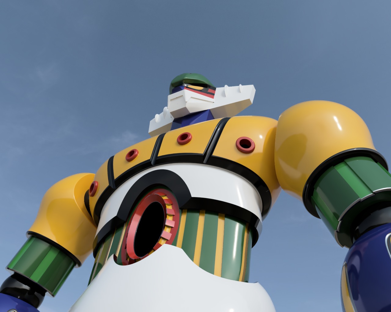 JEEG ROBOT 3D print model_3