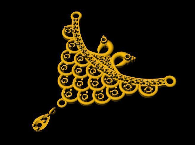 Peacock Tanmaniya 3dm file 3D print model_4