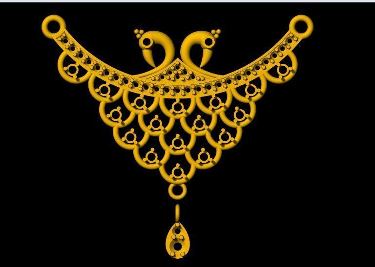 Peacock Tanmaniya 3dm file 3D print model_3