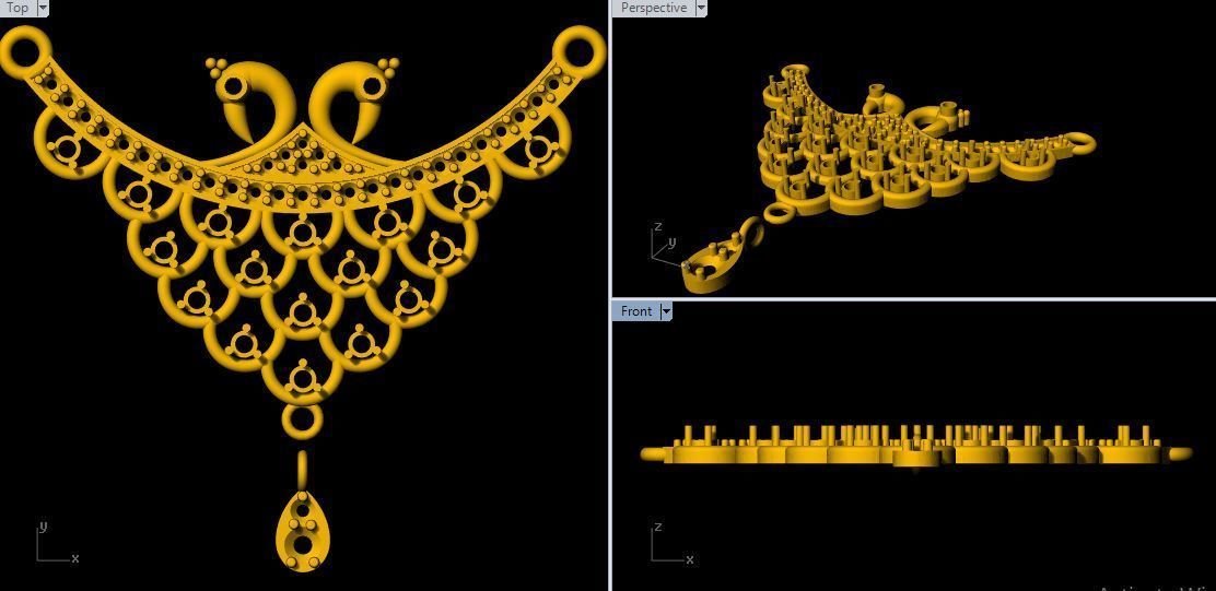 Peacock Tanmaniya 3dm file 3D print model_1