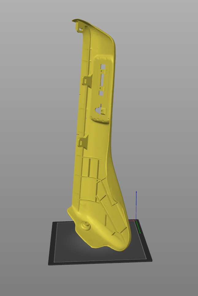 Toyota Crown JZS133 Electric Driver Seat Button Cover 3D print model_8