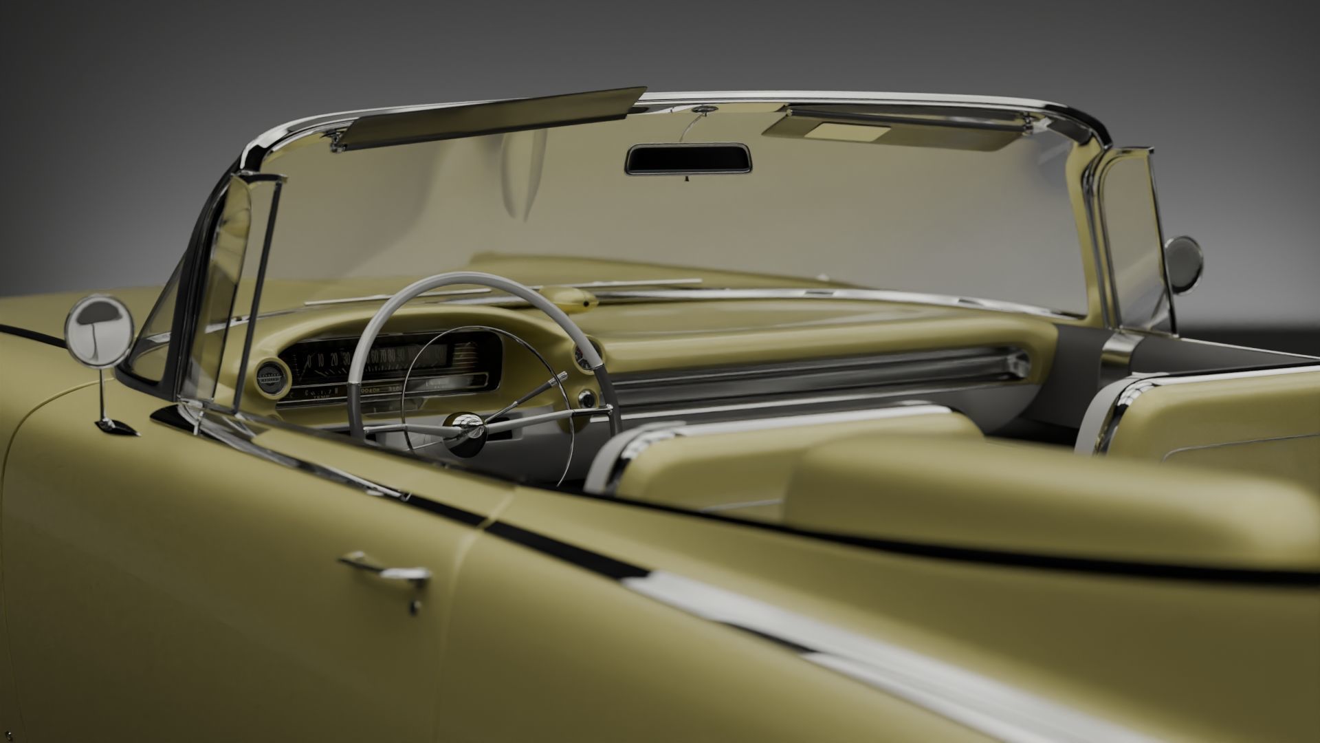 Cadillac Eldorado Biarritz Convertible 1959 3D model_3