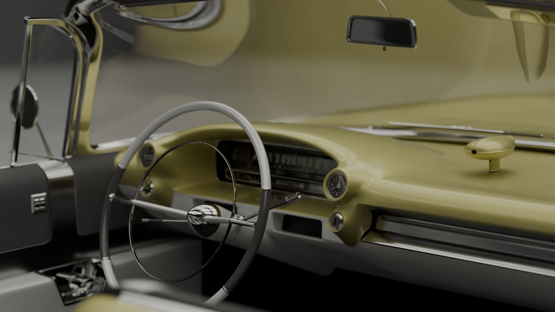 Cadillac Eldorado Biarritz Convertible 1959 3D model_5