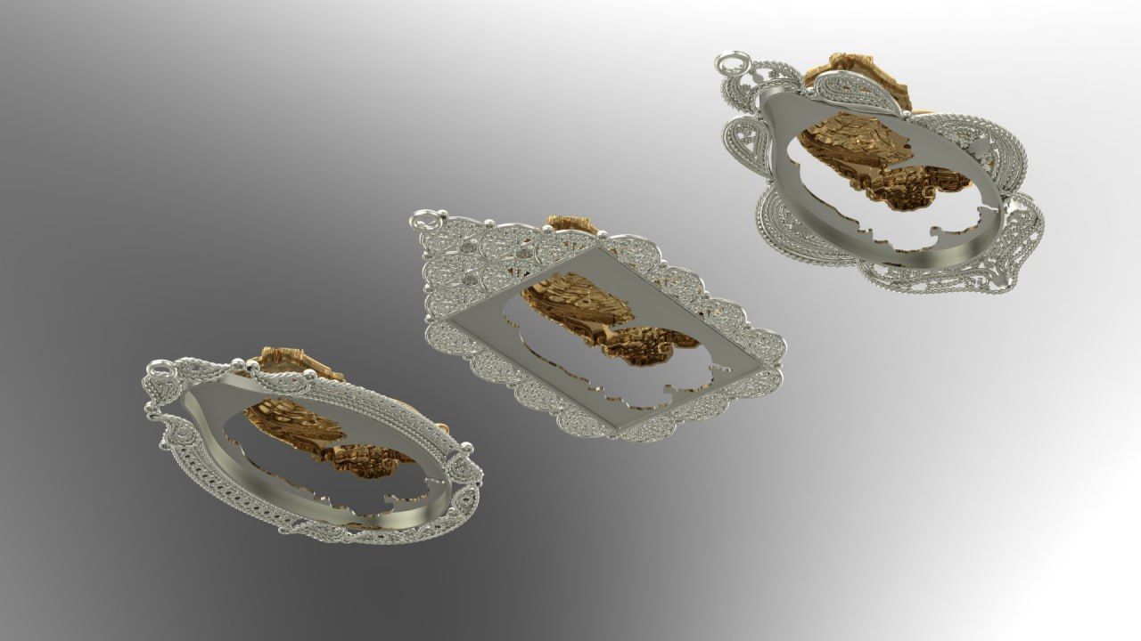 3 design of Lady Fortuna on suisse pamp 3D print model_5