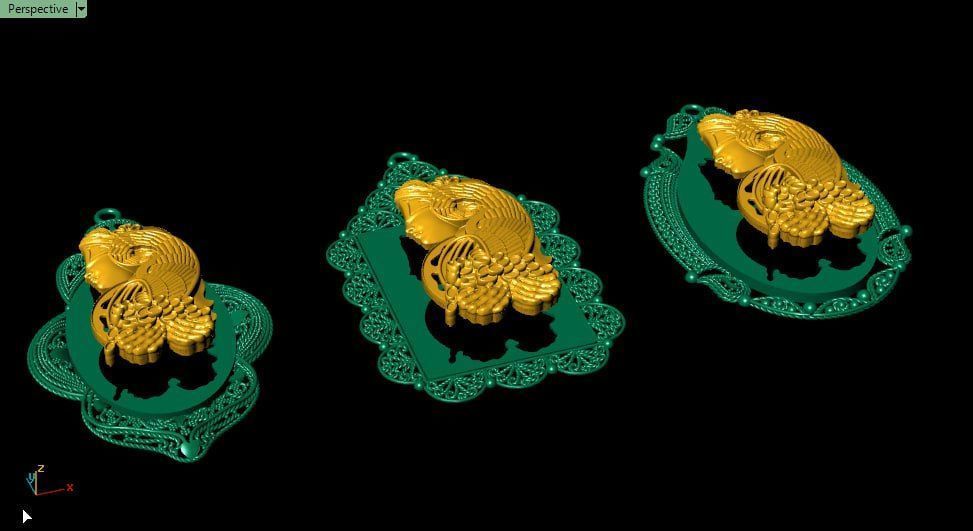 3 design of Lady Fortuna on suisse pamp 3D print model_6