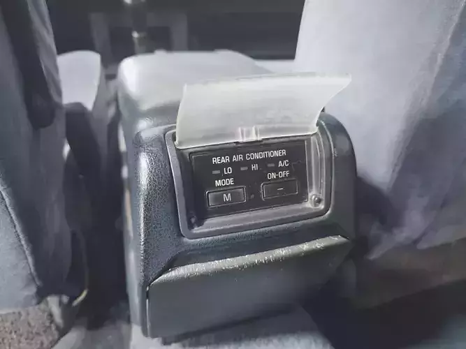 Toyota Crown JZS133 Rear AC Button Cover 3D Scanned Model