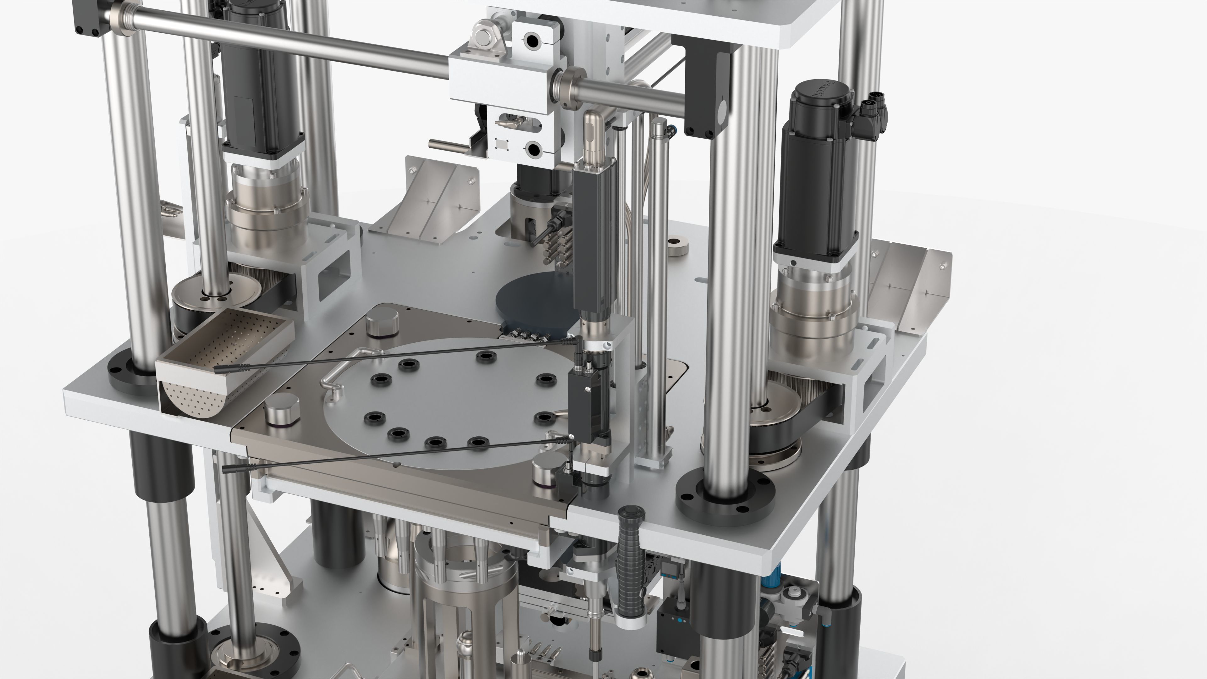 Automatic Motor Rotor and Stator Assembly Machine 3D model_14