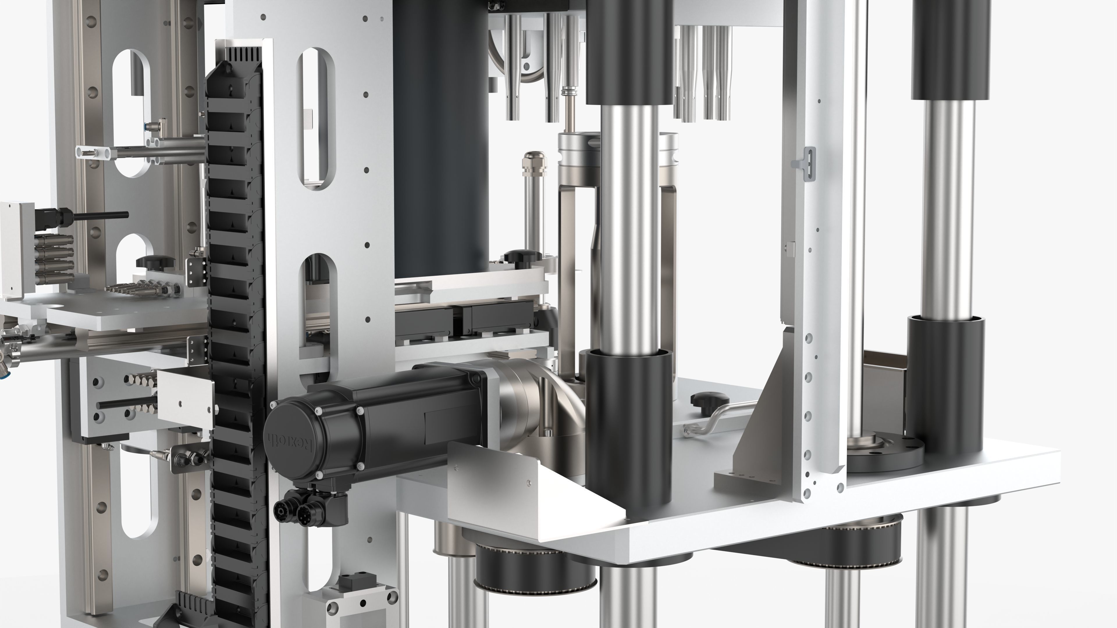 Automatic Motor Rotor and Stator Assembly Machine 3D model_13