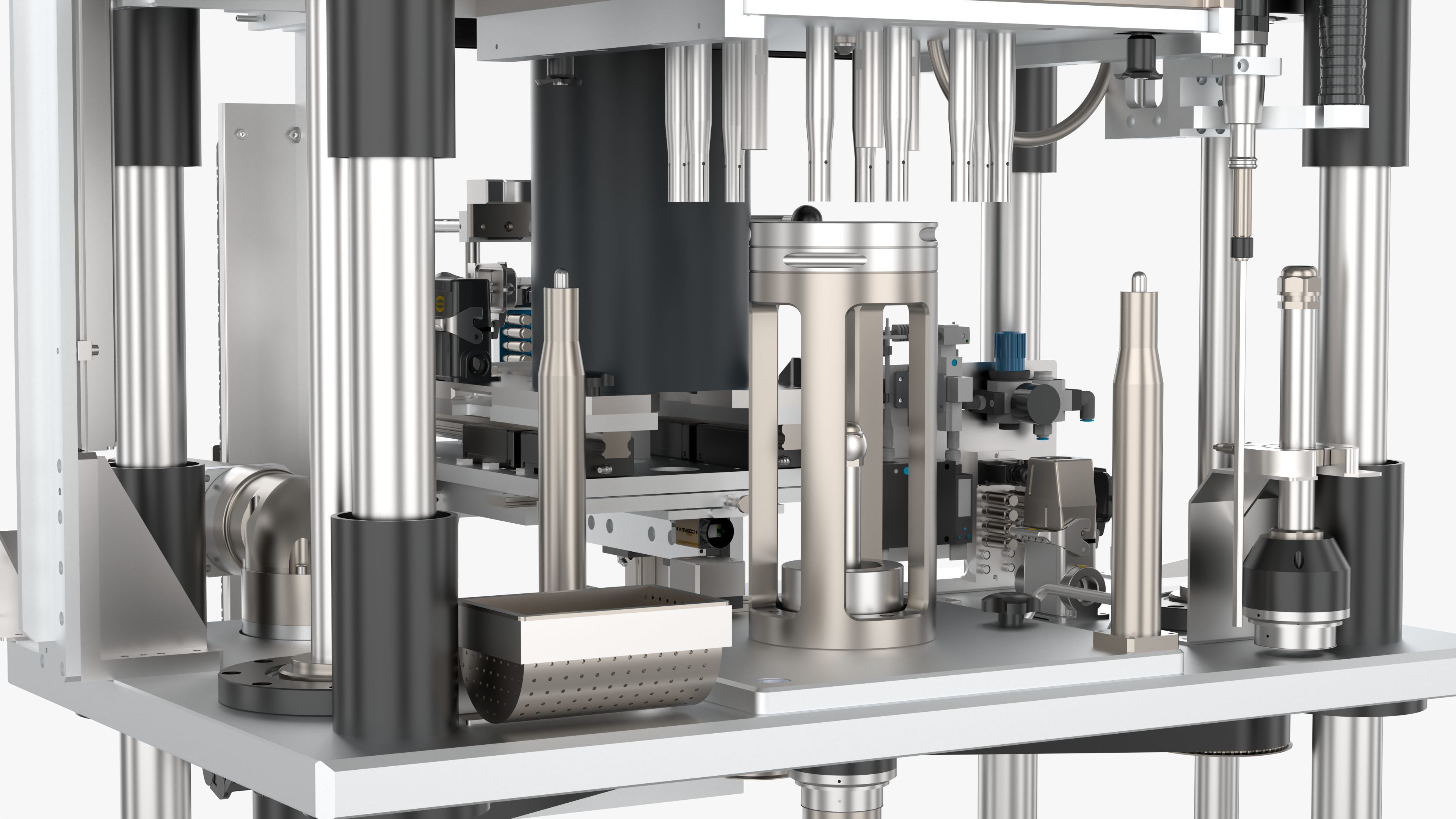 Automatic Motor Rotor and Stator Assembly Machine 3D model_12