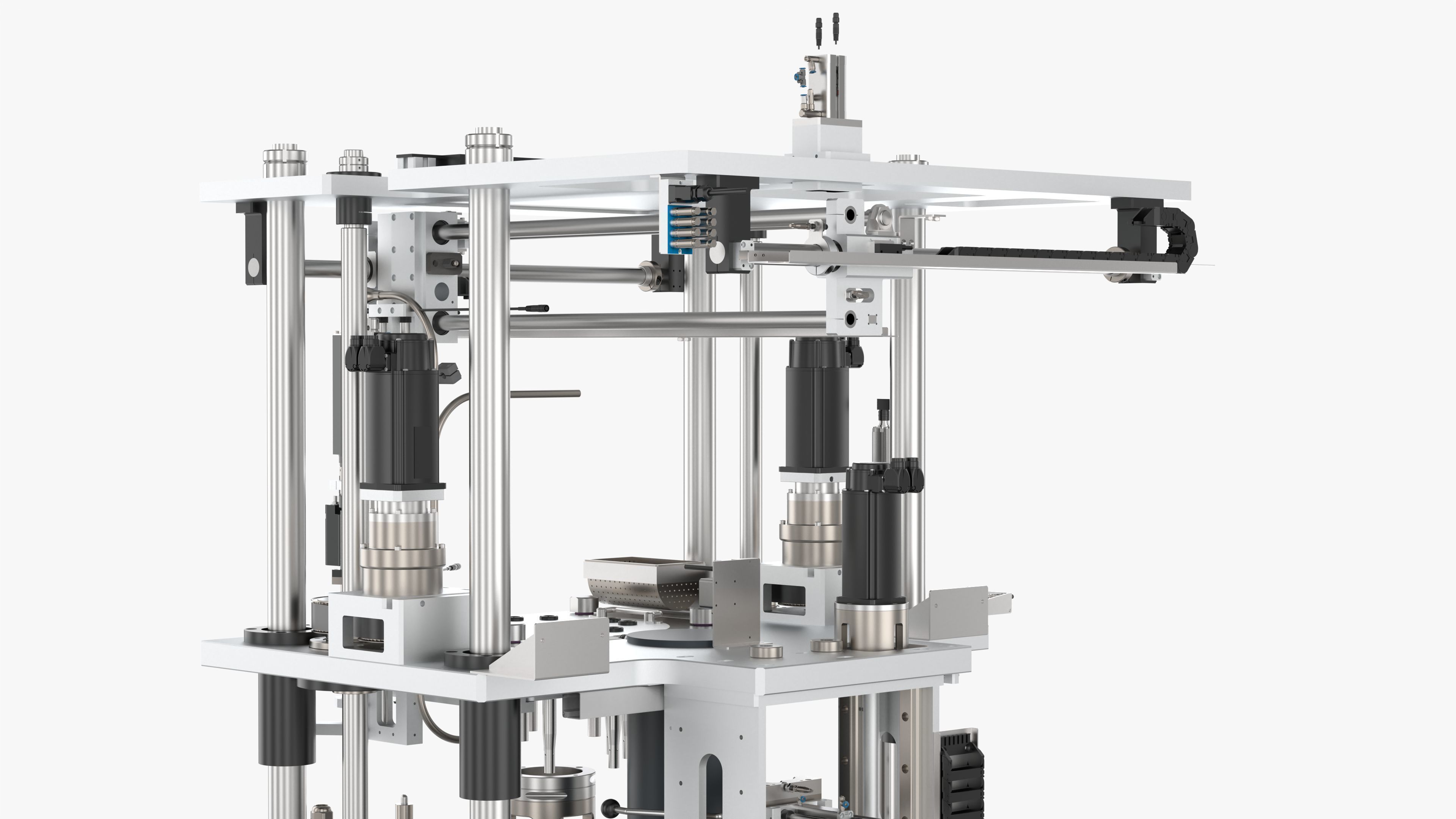 Automatic Motor Rotor and Stator Assembly Machine 3D model_17