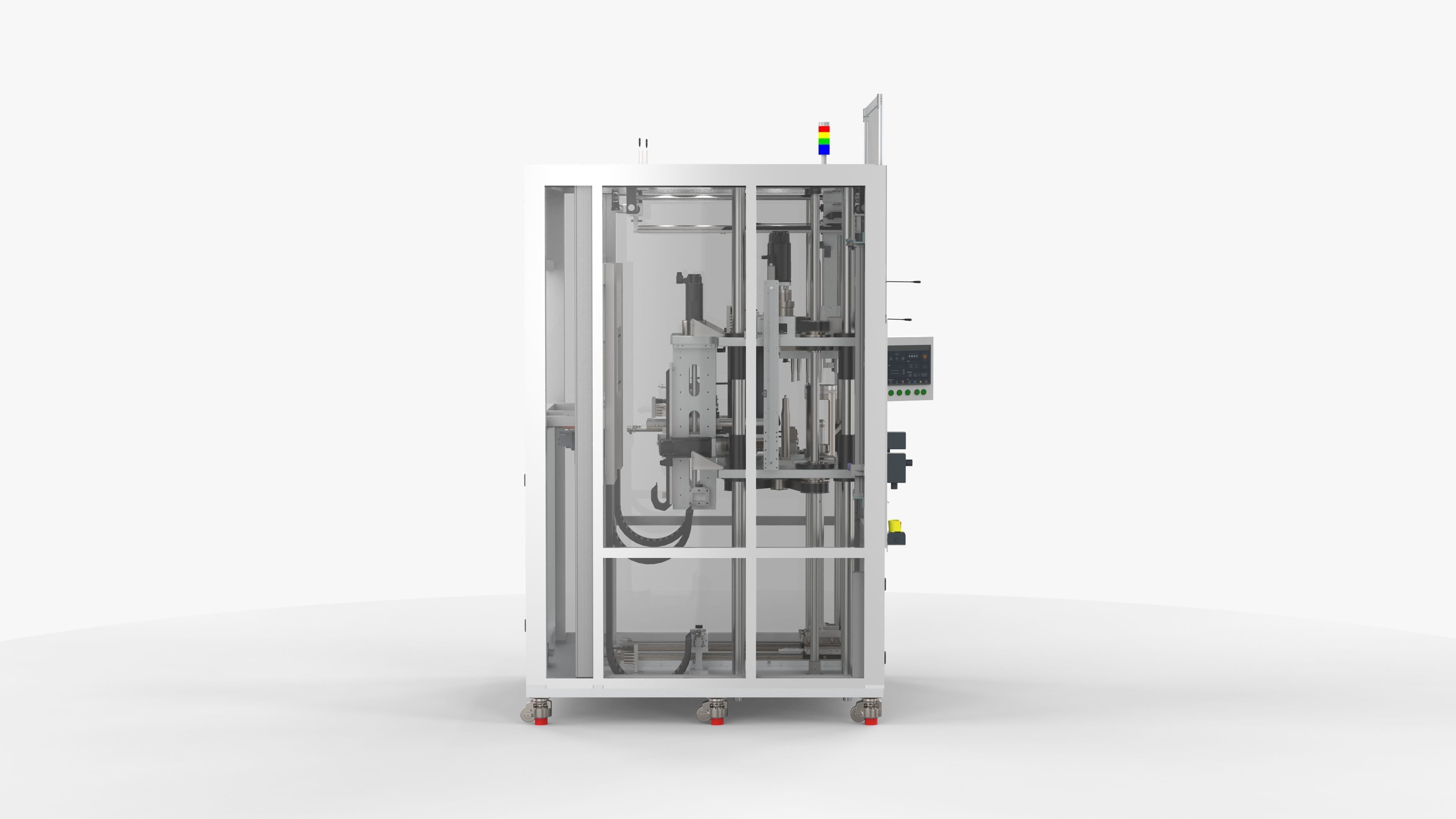 Automatic Motor Rotor and Stator Assembly Machine 3D model_6