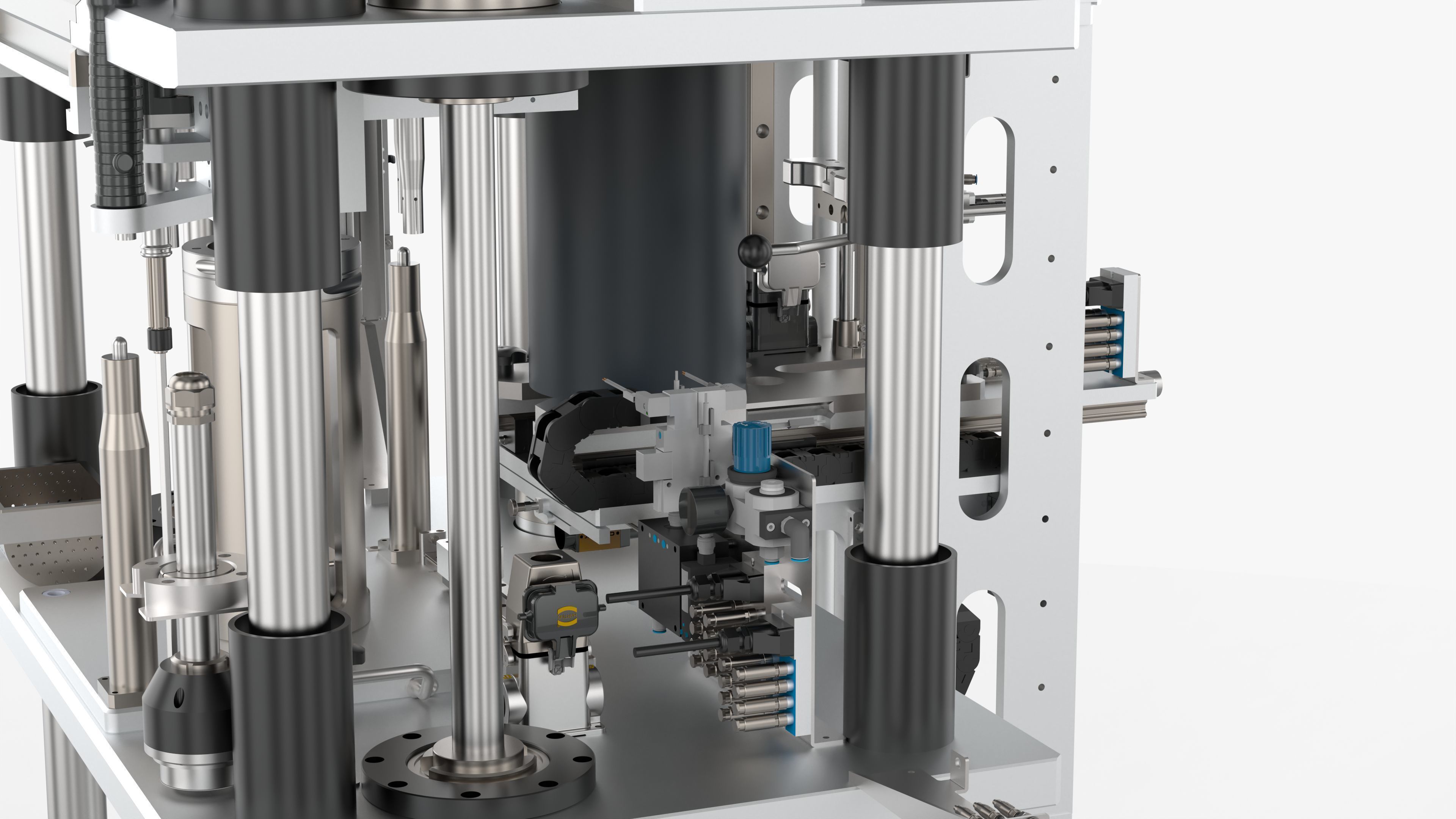 Automatic Motor Rotor and Stator Assembly Machine 3D model_11