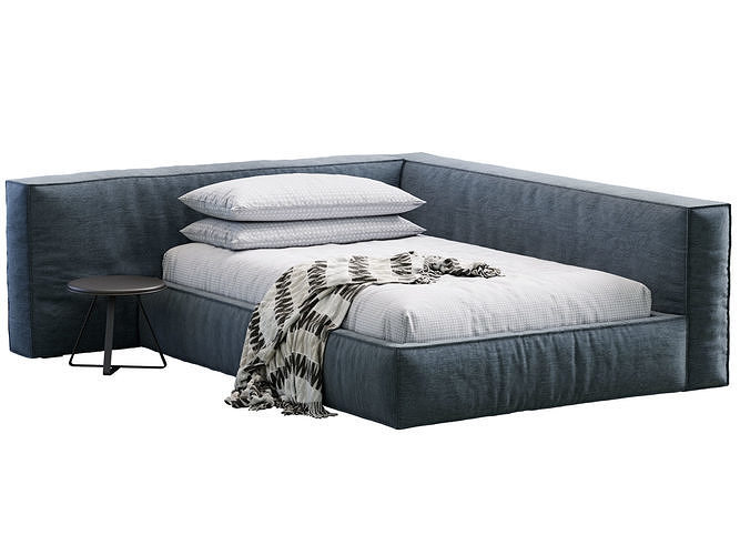 Boca Mini Bed 3D model 3