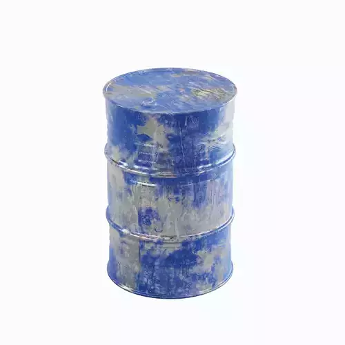 Painted Steel Barrel 02