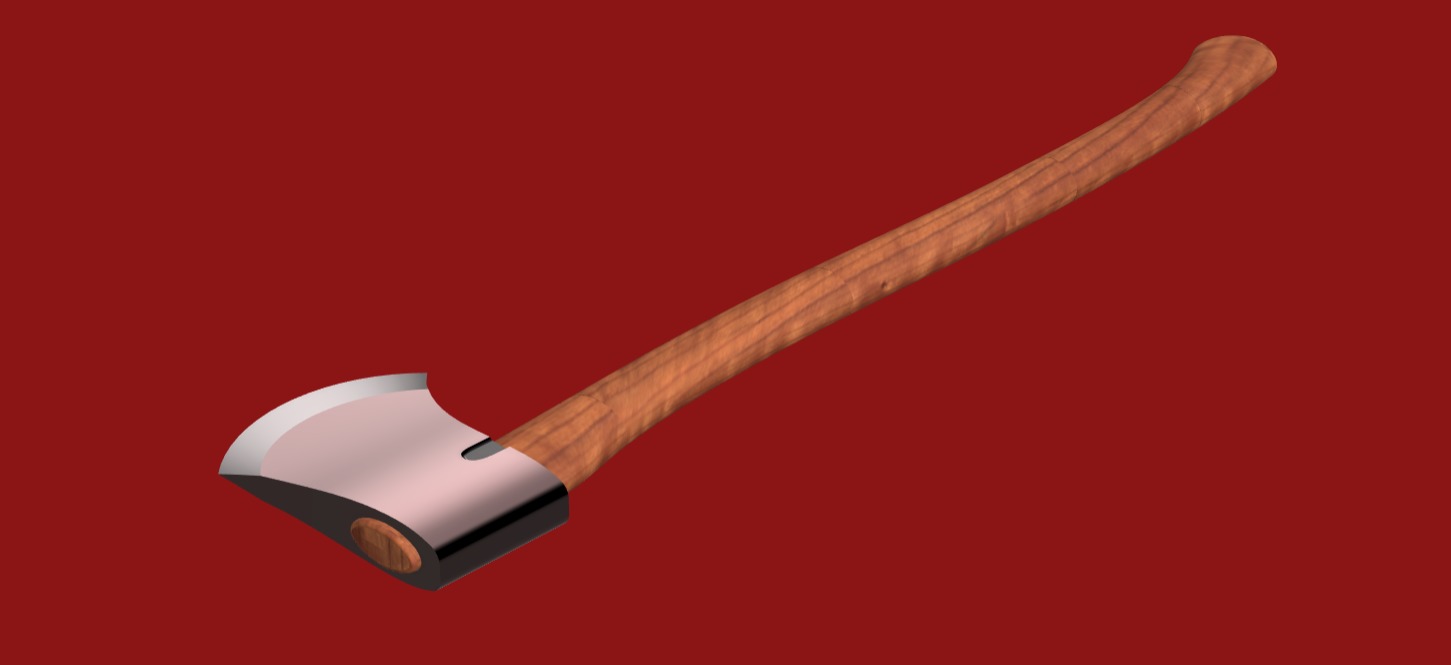 Terrifier 3 movie - Art the Clown axe 3D print model_1