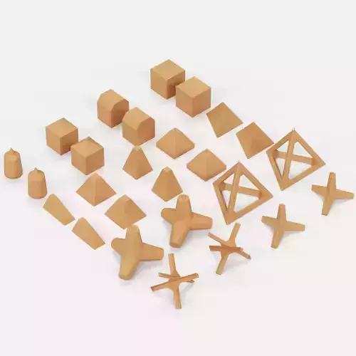 Anti tank obstacles 3D print model