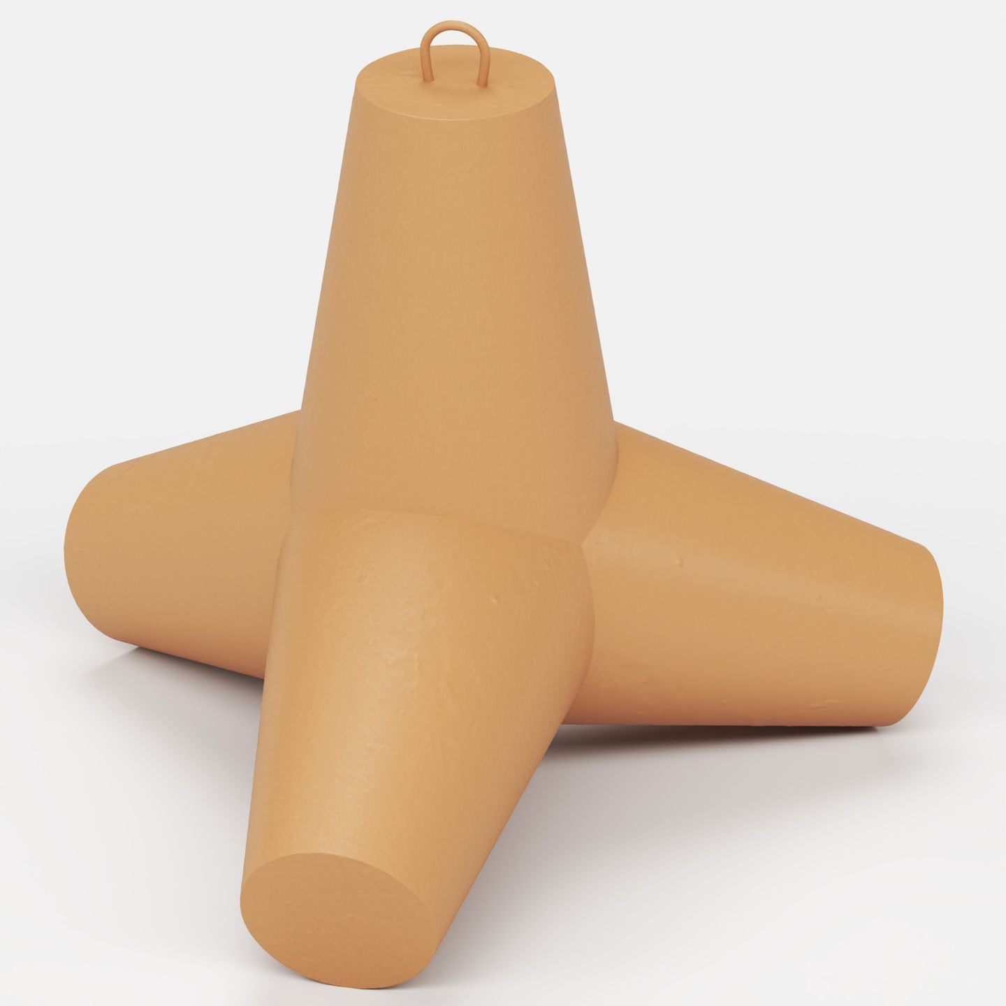 Anti tank obstacles 3D print model_6