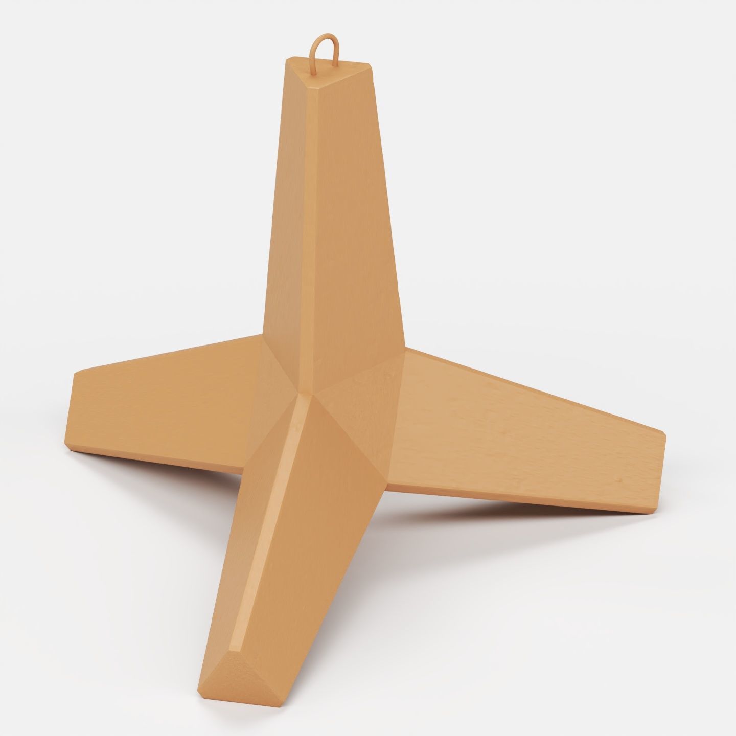 Anti tank obstacles 3D print model_5