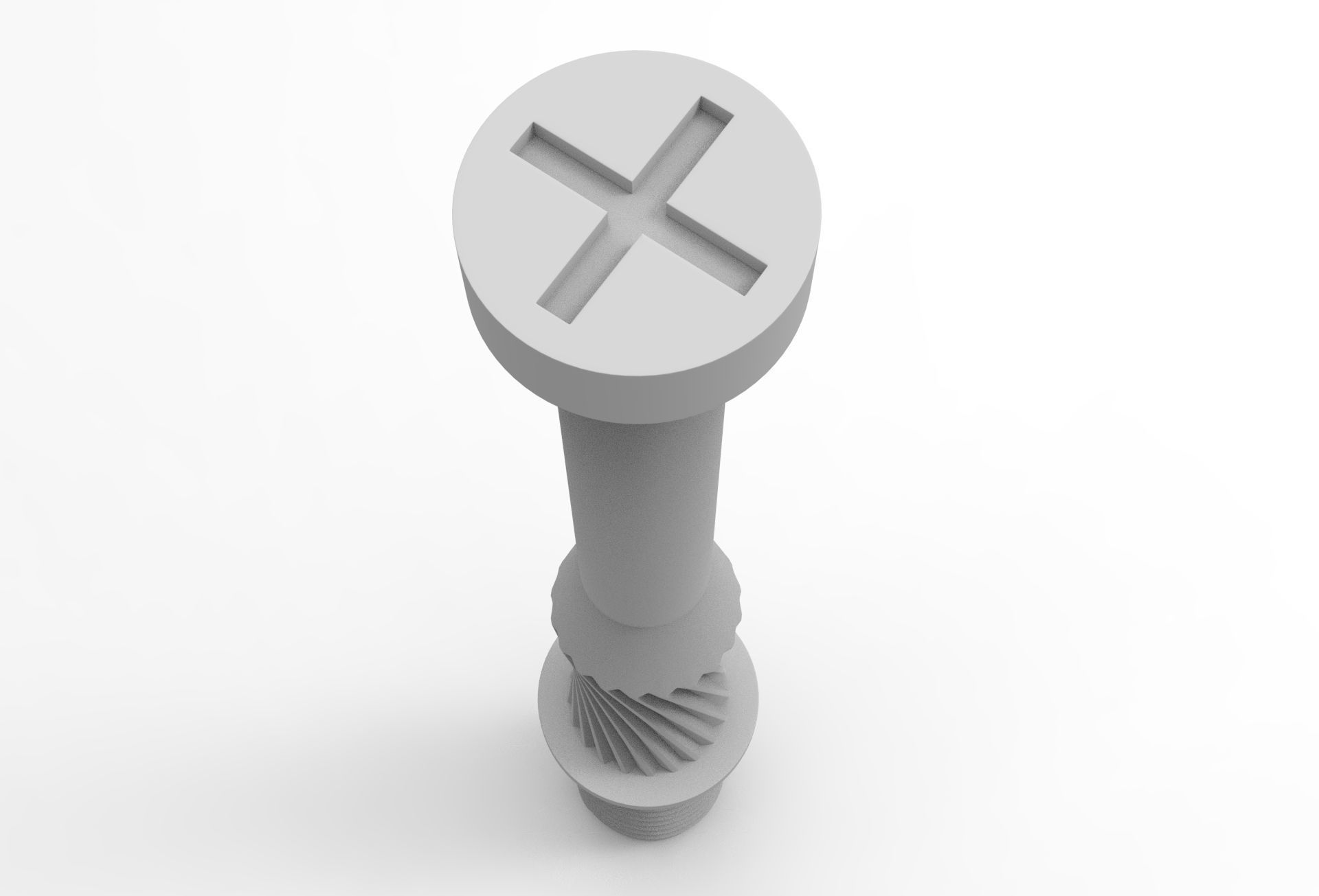 Jor Msfix Bolt Low-poly 3D model_8