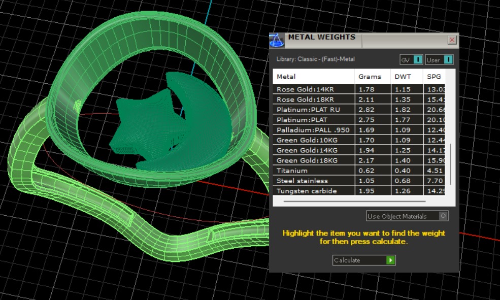 Moon ring 3D print model_10