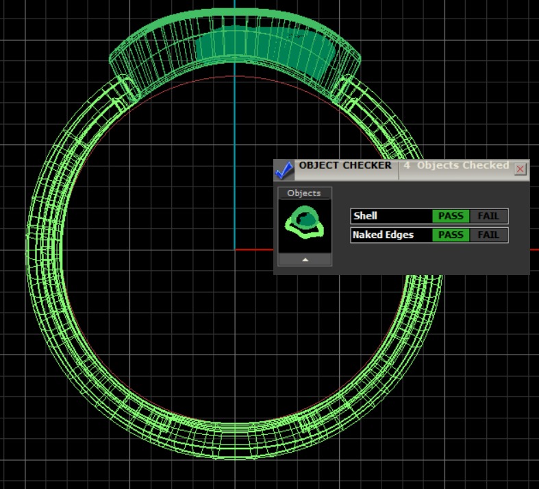Moon ring 3D print model_7