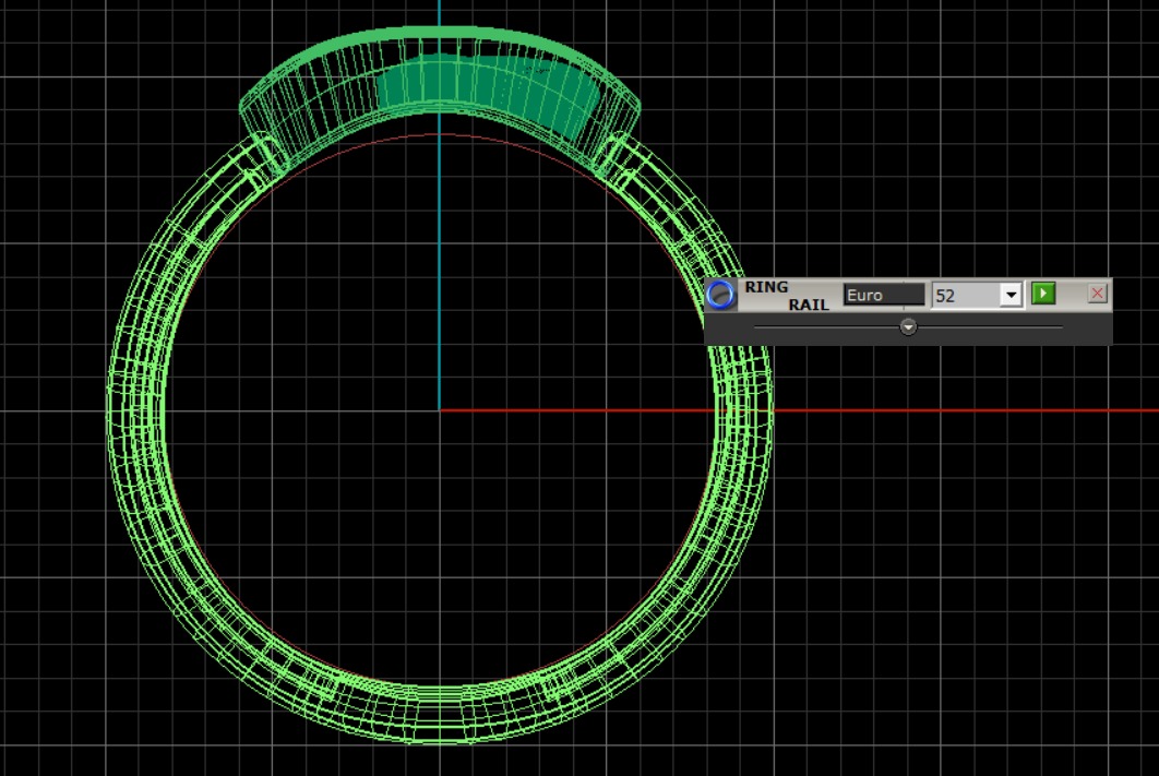 Moon ring 3D print model_6
