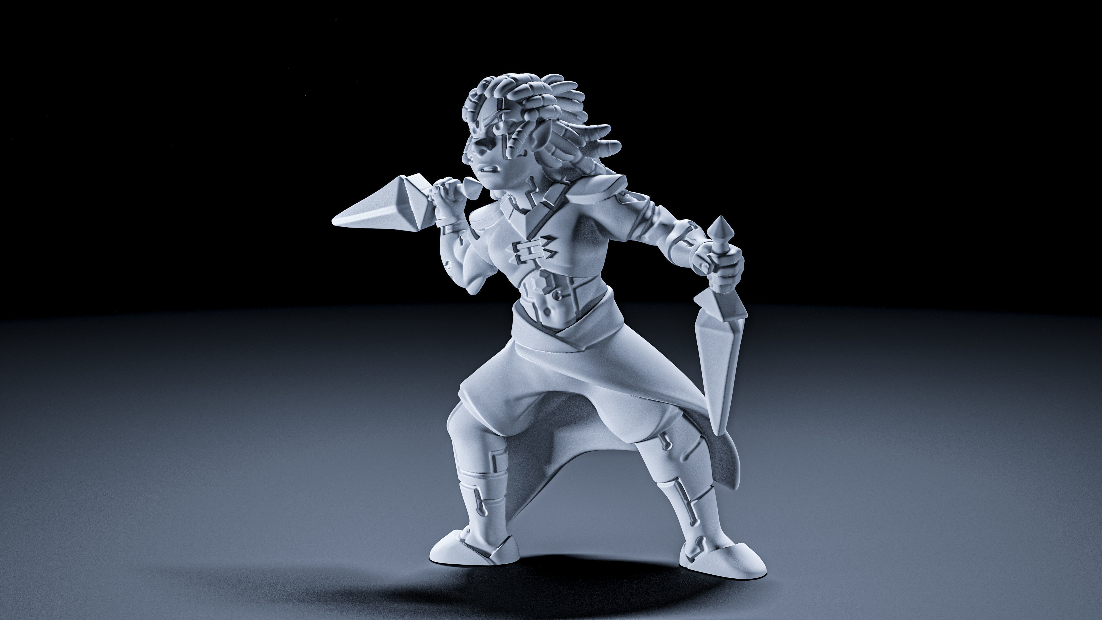 Fools Gold Foreclaimers Scout 3D print model_1