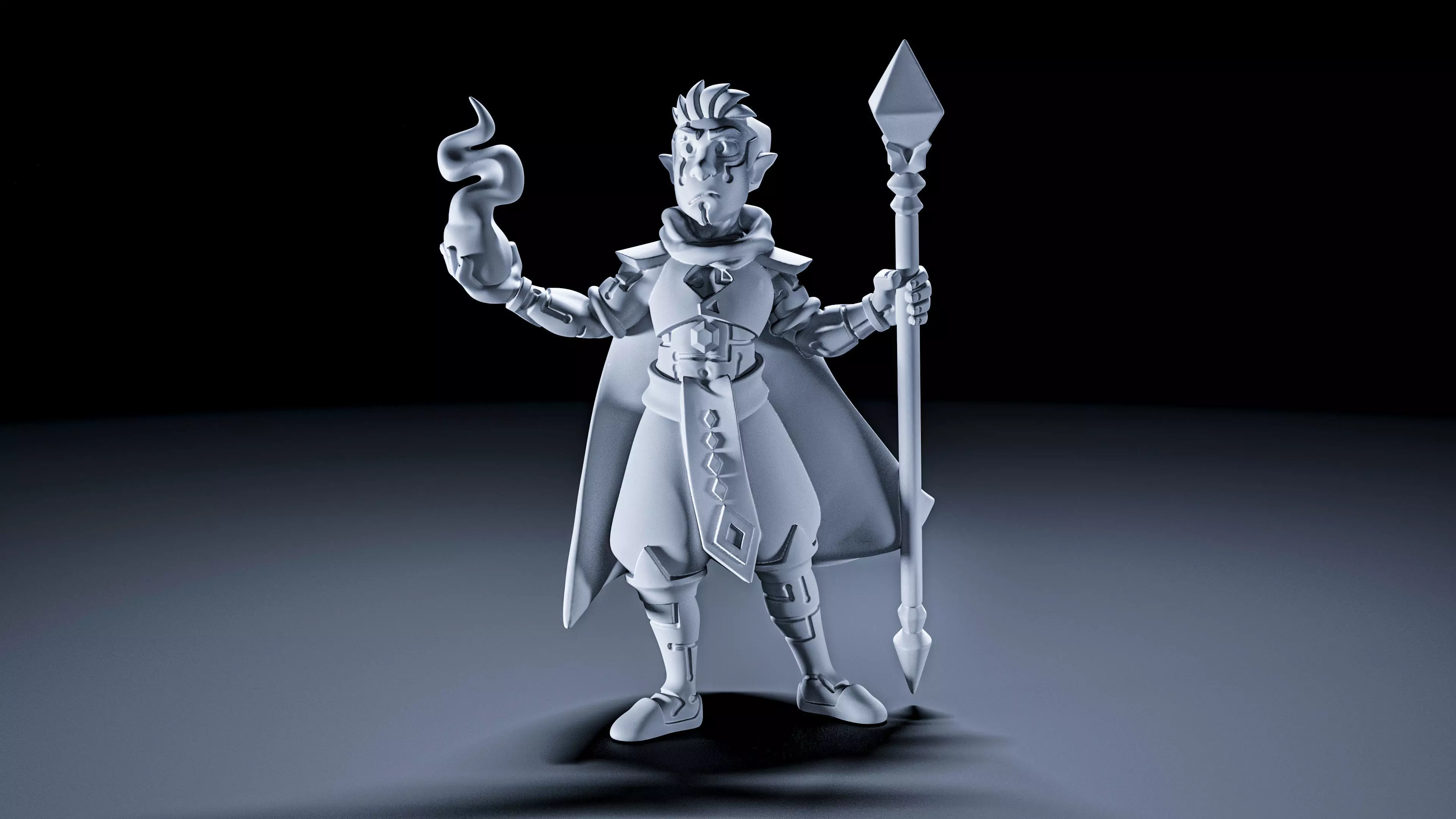 Fools Gold Foreclaimers Mage 3D print model_0