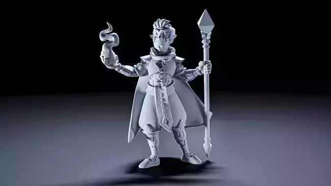 Fools Gold Foreclaimers Mage 3D print model