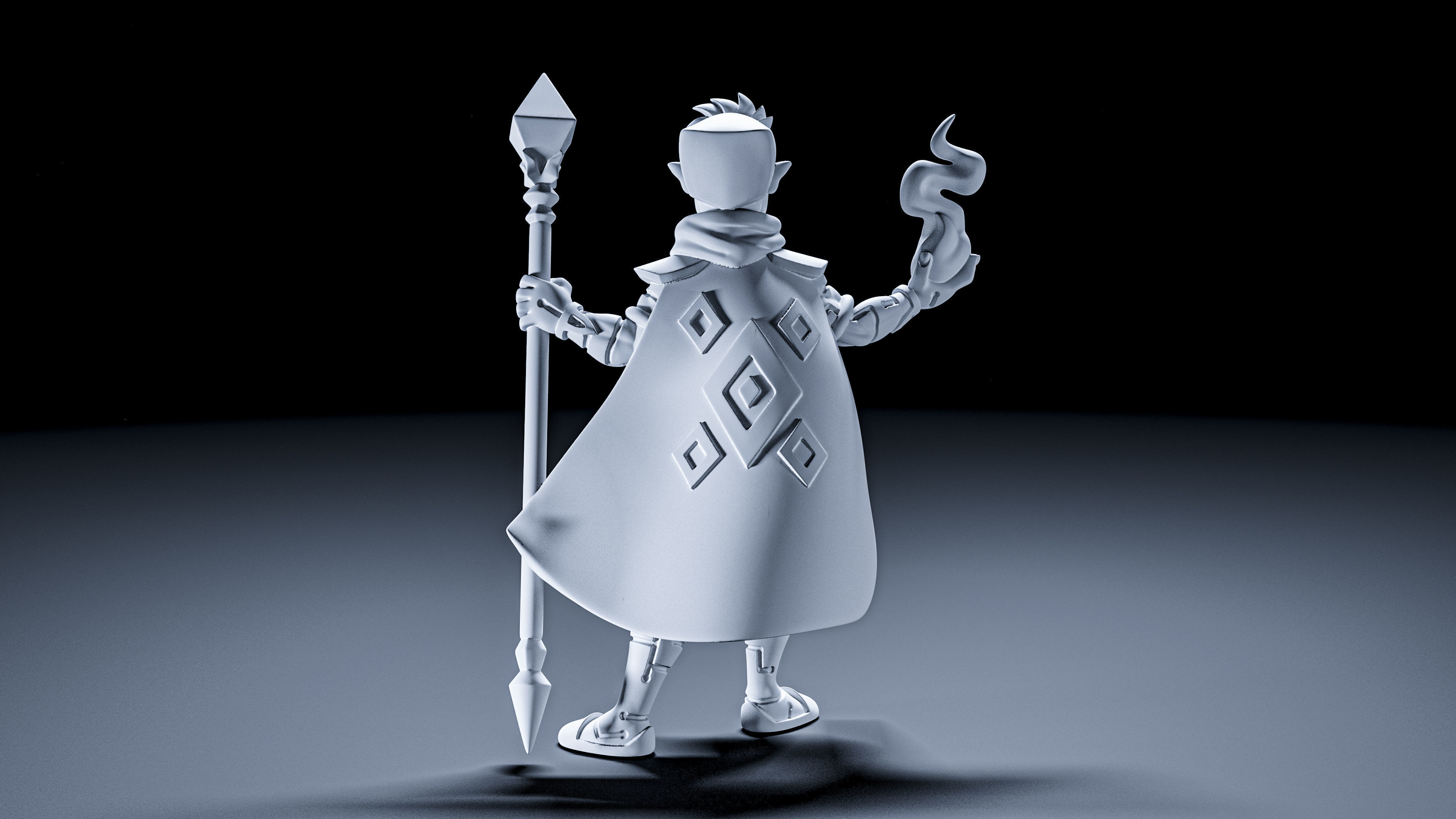 Fools Gold Foreclaimers Mage 3D print model_2