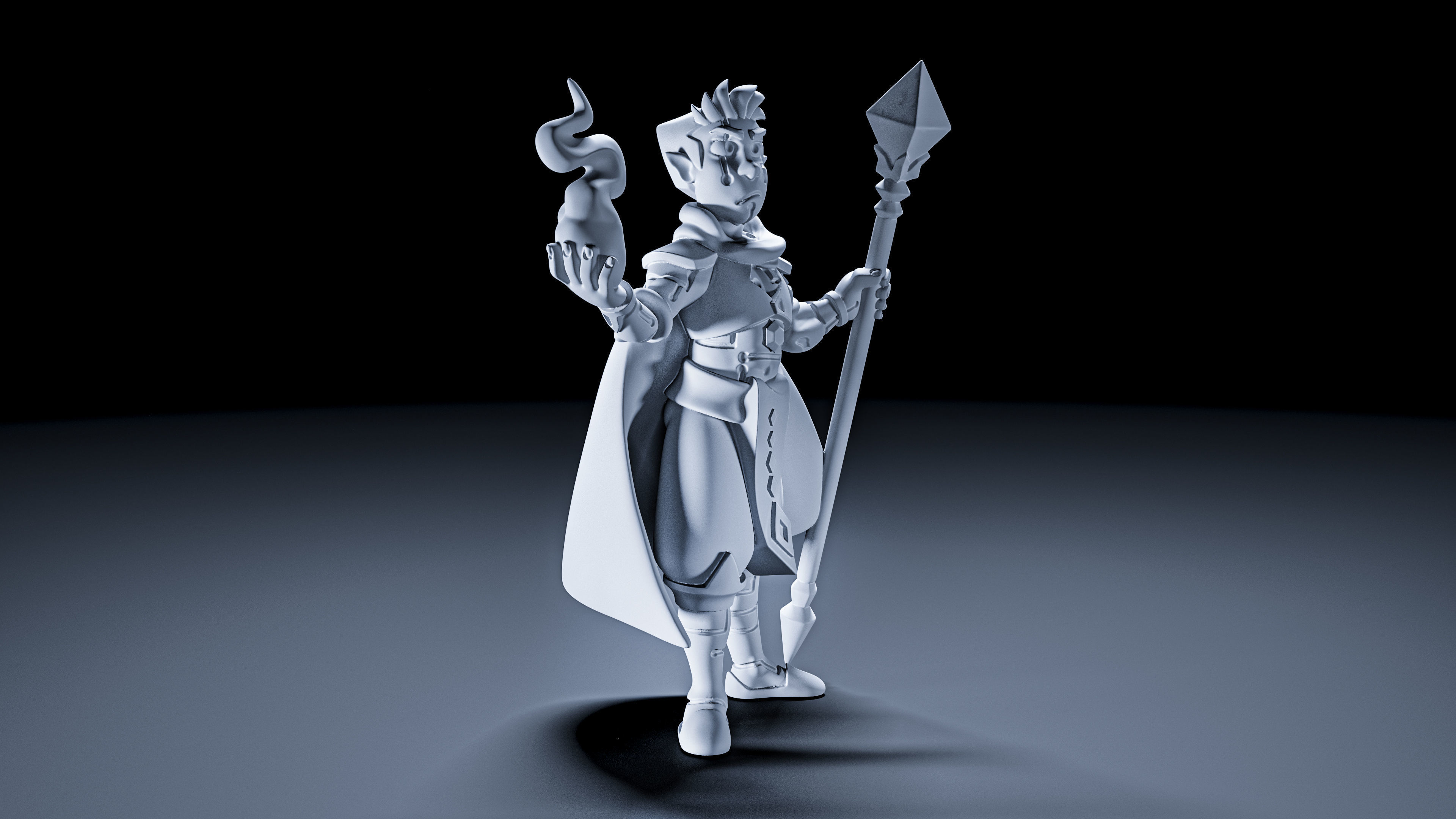 Fools Gold Foreclaimers Mage 3D print model_1