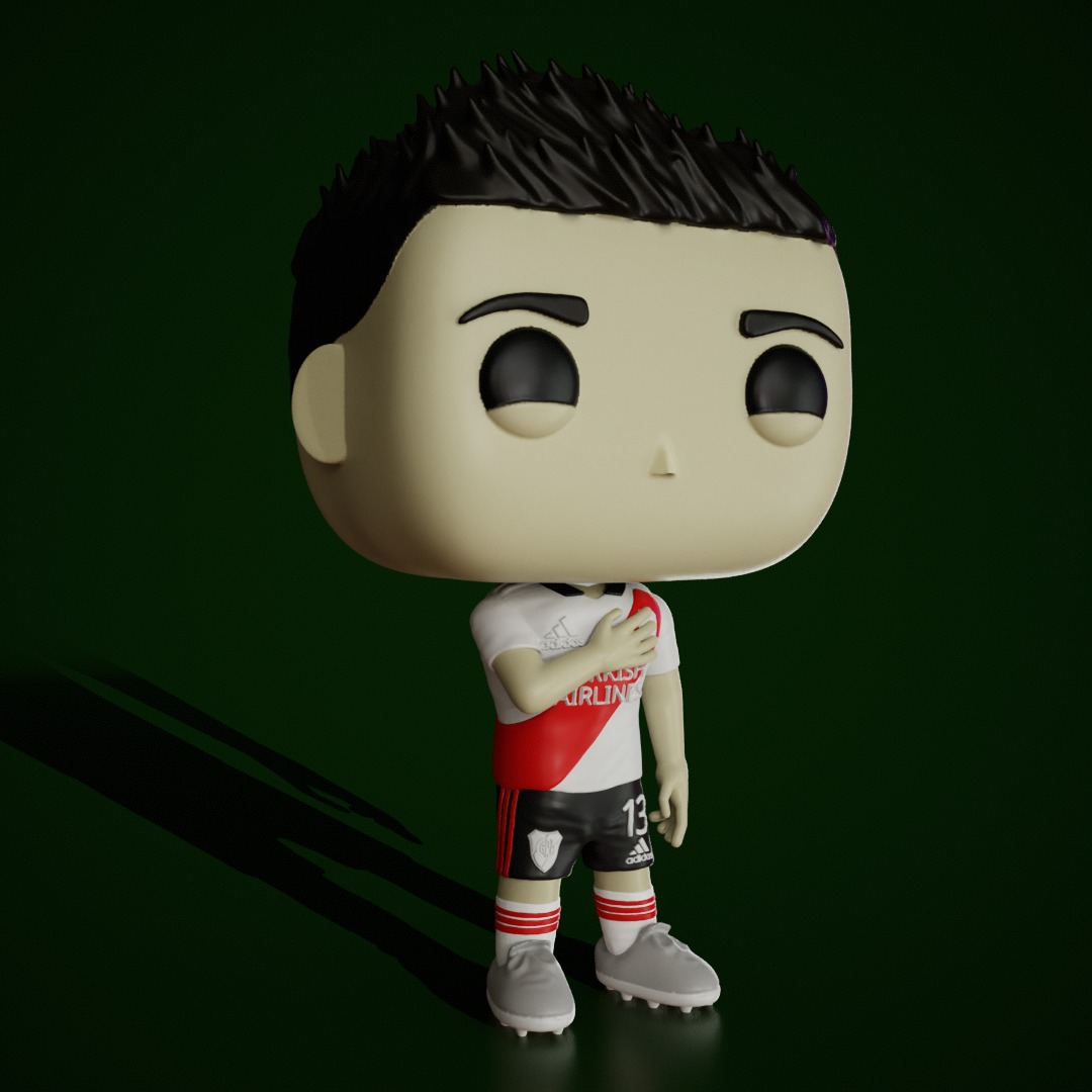 Enzo Fernandez River 3D print model_2