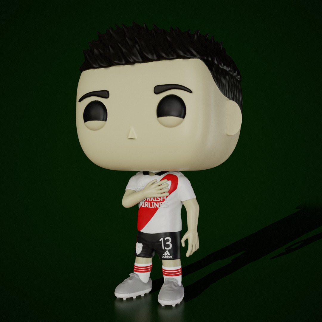 Enzo Fernandez River 3D print model_1