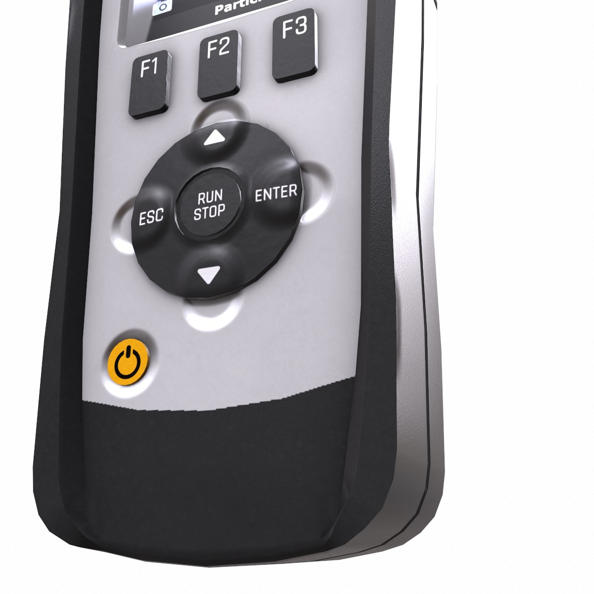 Air Particle Counter with Multiple Gas Detector  Low Poly  Low-poly 3D model_6