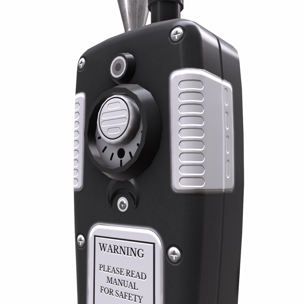 Air Particle Counter with Multiple Gas Detector  Low Poly  Low-poly 3D model_8