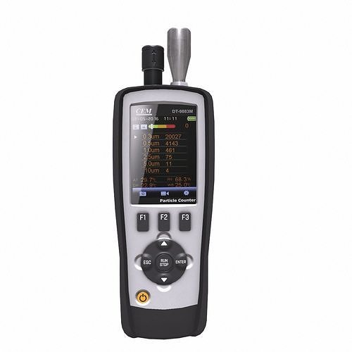 Air Particle Counter with Multiple Gas Detector  Low Poly  Low-poly 3D model