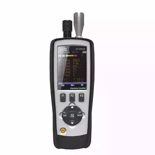 Air Particle Counter with Multiple Gas Detector  Low Poly 