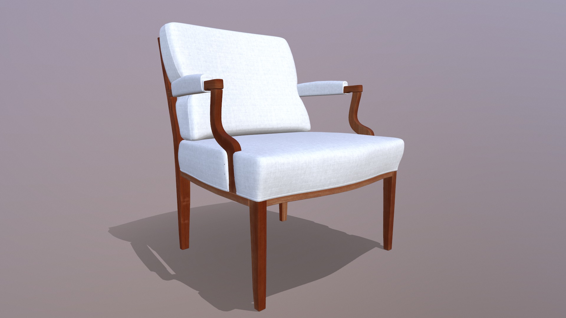 Chair armchair 3D model 3D model_7