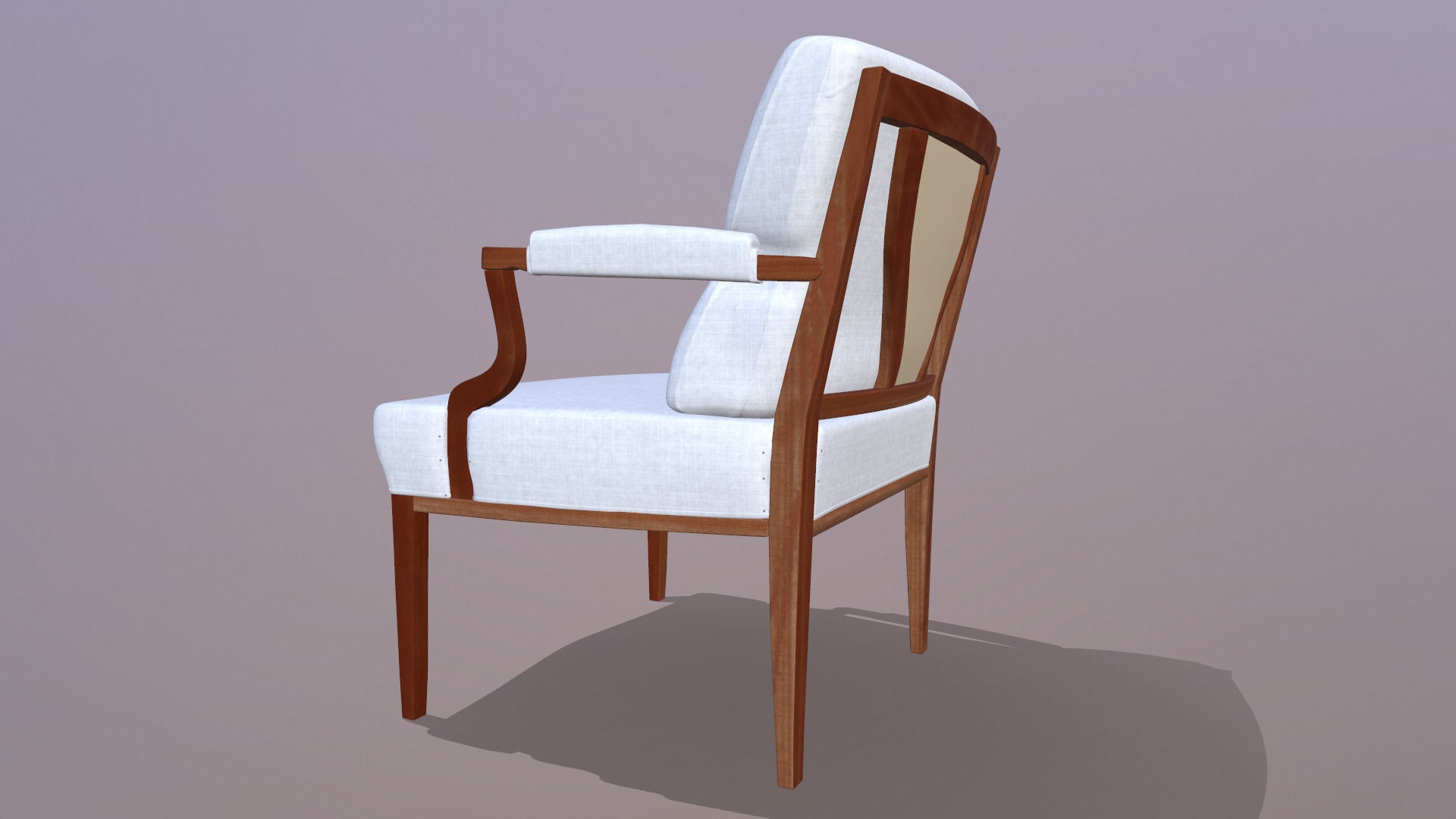 Chair armchair 3D model 3D model_4
