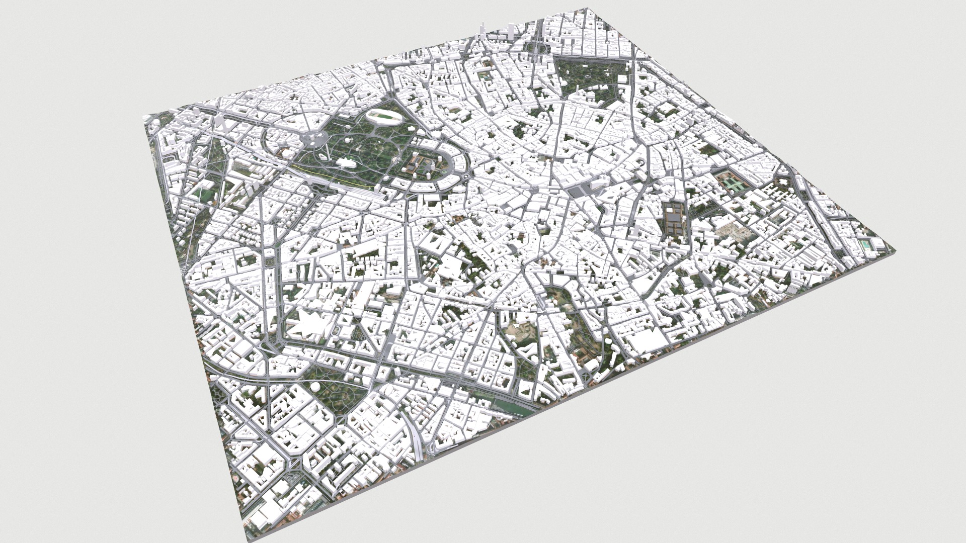 Cityscape Milan Italy 3D model_11
