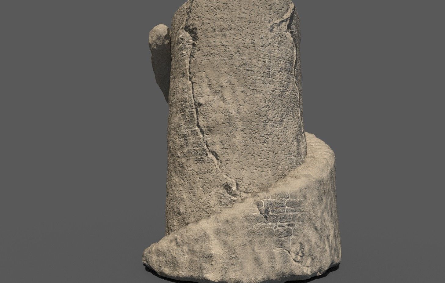 Islamic Mosque Minaret 3D model_8