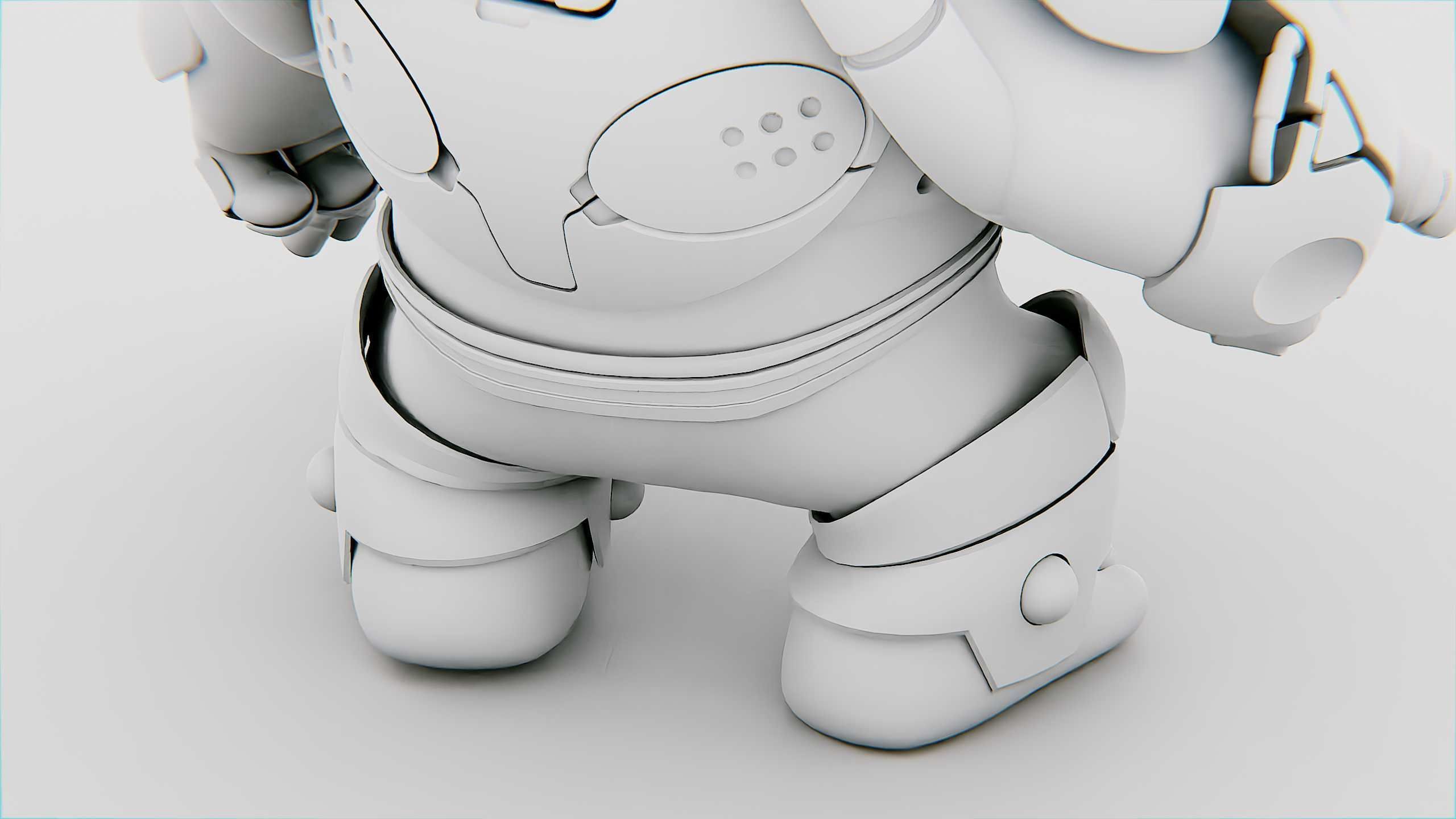 ALIEN MOBBY B-5 Rigged for Unreal Engine - Unity - MIXAMO 3D model_36